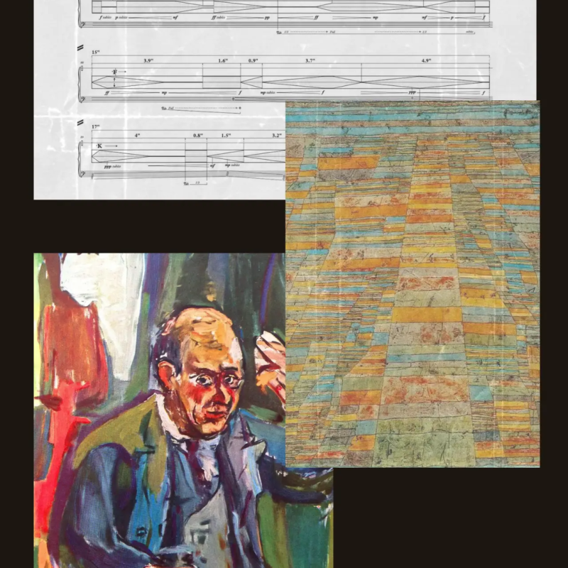 Collage de fotos vertical pizarrón de vida saturado marrón (1)